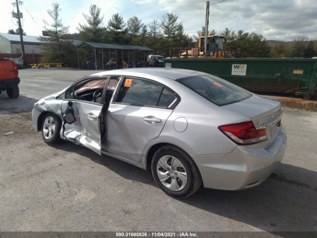 Photo 2 VIN: 19XFB2F53DE280643 - HONDA CIVIC SDN 