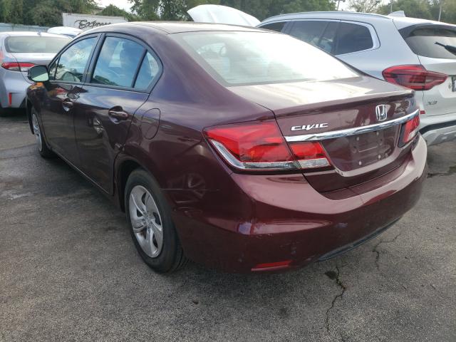 Photo 2 VIN: 19XFB2F53DE282988 - HONDA CIVIC LX 