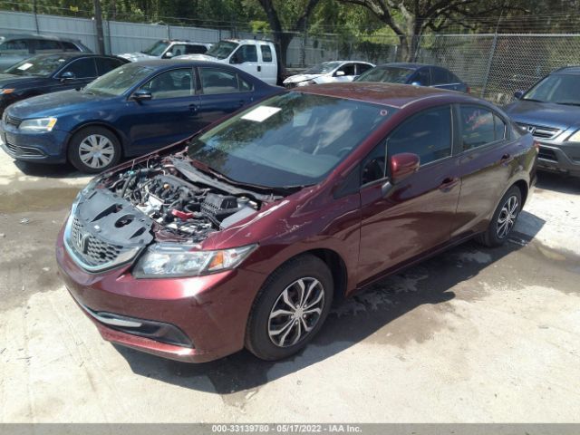 Photo 1 VIN: 19XFB2F53EE003475 - HONDA CIVIC SEDAN 