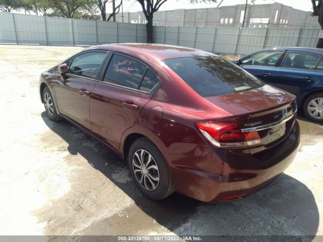 Photo 2 VIN: 19XFB2F53EE003475 - HONDA CIVIC SEDAN 