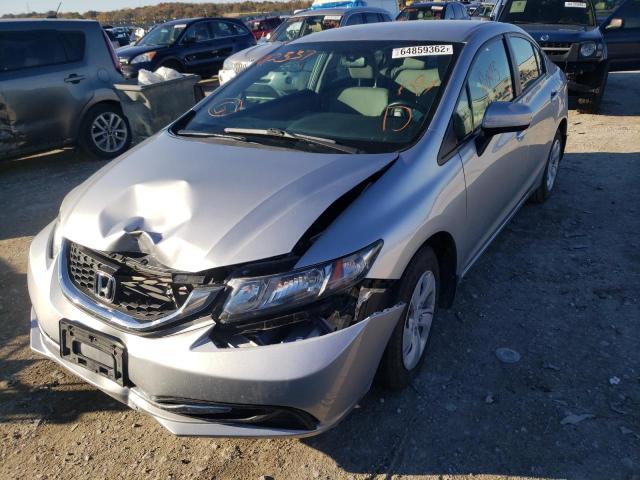 Photo 1 VIN: 19XFB2F53EE012337 - HONDA CIVIC LX 