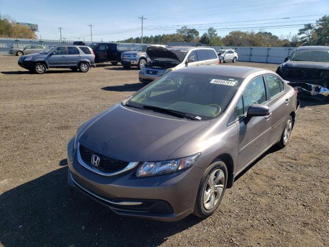 Photo 1 VIN: 19XFB2F53EE030014 - HONDA CIVIC LX 