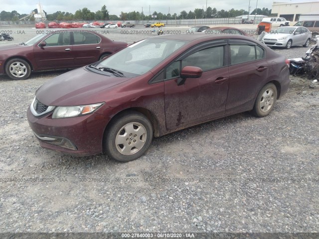 Photo 1 VIN: 19XFB2F53EE030076 - HONDA CIVIC SEDAN 