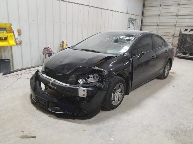 Photo 1 VIN: 19XFB2F53EE033835 - HONDA CIVIC LX 