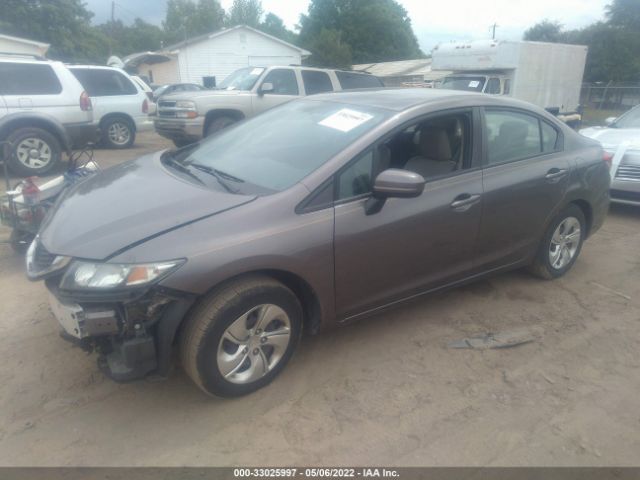 Photo 1 VIN: 19XFB2F53EE058721 - HONDA CIVIC SEDAN 