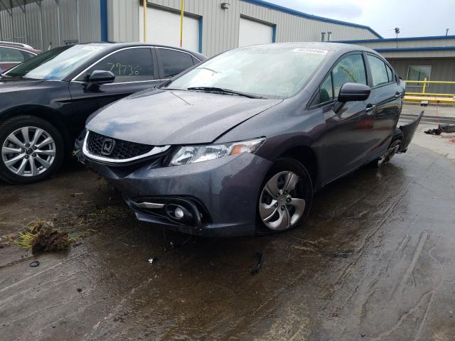 Photo 1 VIN: 19XFB2F53EE069945 - HONDA CIVIC LX 