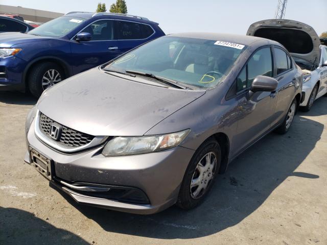 Photo 1 VIN: 19XFB2F53EE203708 - HONDA CIVIC LX 