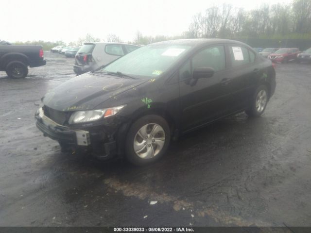 Photo 1 VIN: 19XFB2F53EE206589 - HONDA CIVIC SEDAN 