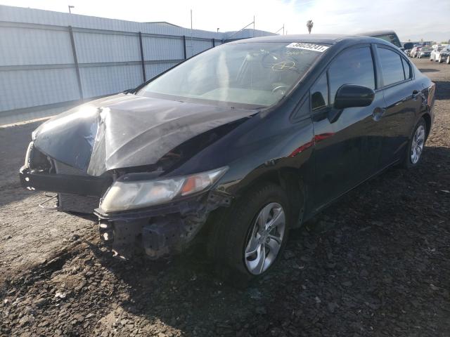 Photo 1 VIN: 19XFB2F53EE216443 - HONDA CIVIC LX 