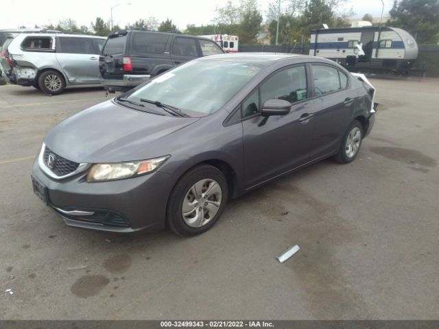 Photo 1 VIN: 19XFB2F53EE218726 - HONDA CIVIC SEDAN 