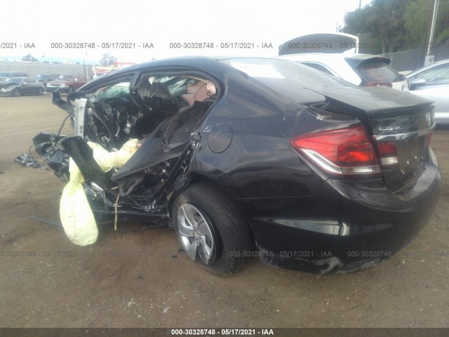 Photo 2 VIN: 19XFB2F53EE250415 - HONDA CIVIC SEDAN 