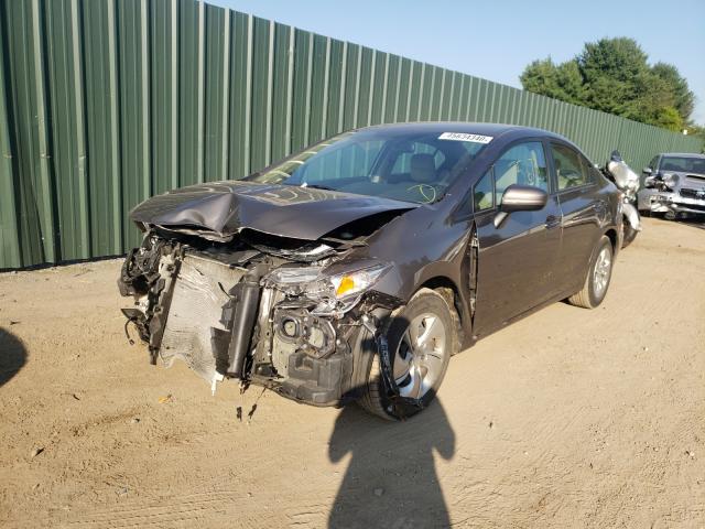 Photo 1 VIN: 19XFB2F53EE256201 - HONDA CIVIC LX 