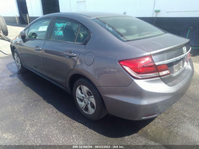 Photo 2 VIN: 19XFB2F53EE266372 - HONDA CIVIC SEDAN 