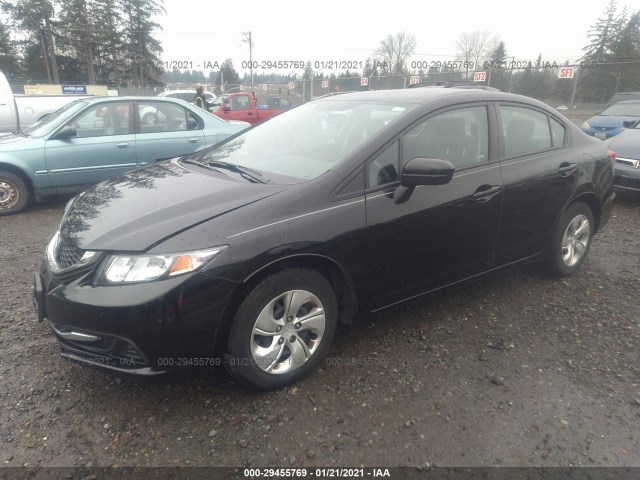 Photo 1 VIN: 19XFB2F53EE273645 - HONDA CIVIC SEDAN 