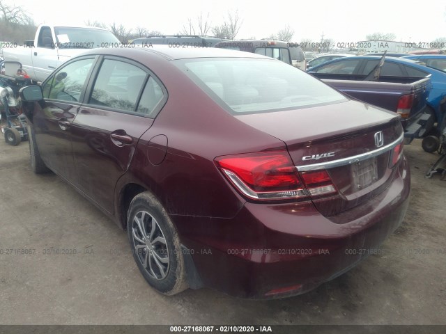 Photo 2 VIN: 19XFB2F53FE006278 - HONDA CIVIC SEDAN 