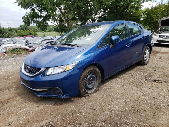 Photo 1 VIN: 19XFB2F53FE060793 - HONDA CIVIC LX 