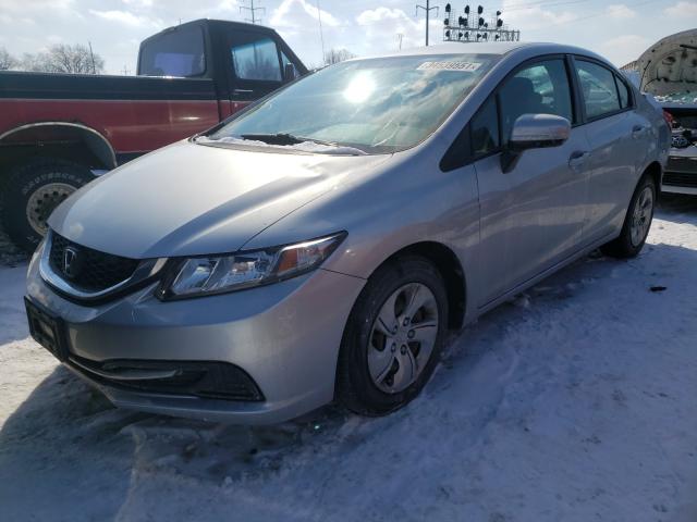 Photo 1 VIN: 19XFB2F53FE061443 - HONDA CIVIC LX 