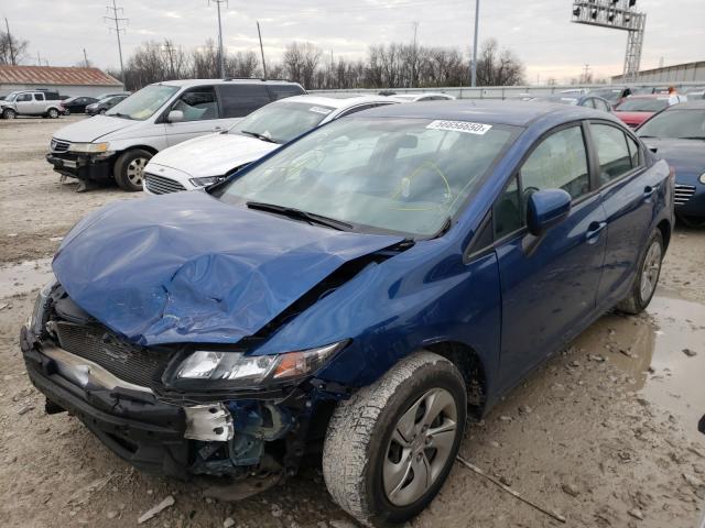 Photo 1 VIN: 19XFB2F53FE084320 - HONDA CIVIC LX 