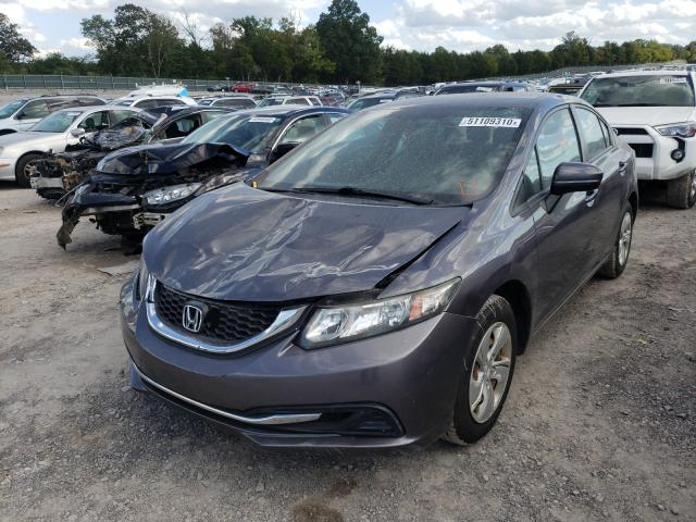 Photo 1 VIN: 19XFB2F53FE097794 - HONDA CIVIC LX 