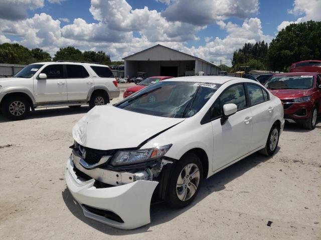 Photo 1 VIN: 19XFB2F53FE114044 - HONDA CIVIC LX 