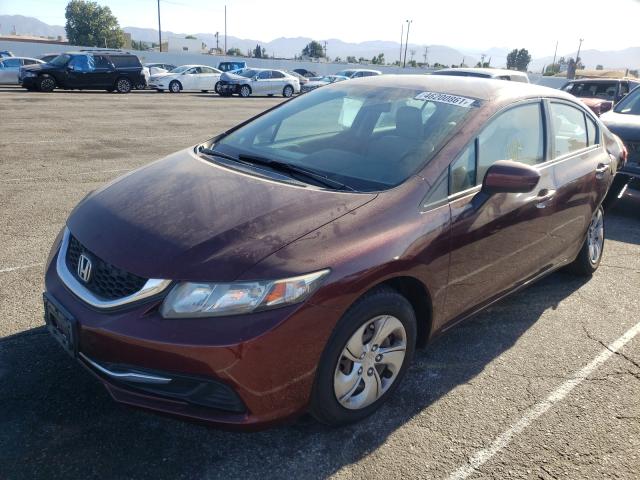 Photo 1 VIN: 19XFB2F53FE249329 - HONDA CIVIC LX 