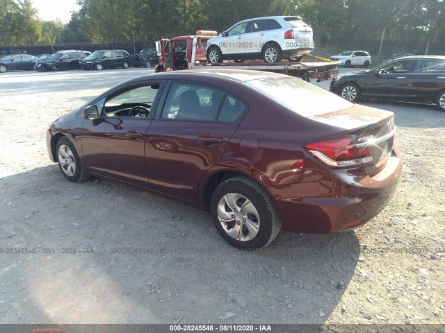 Photo 2 VIN: 19XFB2F53FE259018 - HONDA CIVIC SEDAN 