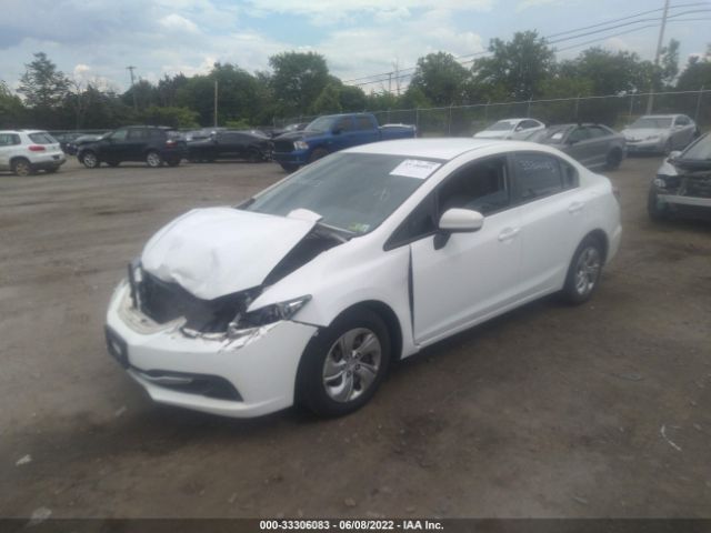 Photo 1 VIN: 19XFB2F53FE261786 - HONDA CIVIC SEDAN 