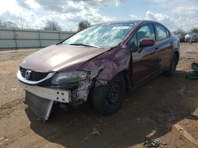 Photo 1 VIN: 19XFB2F53FE277809 - HONDA CIVIC LX 