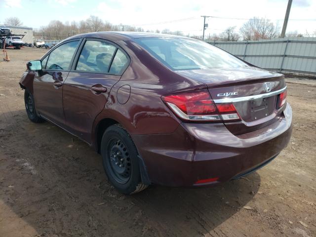 Photo 2 VIN: 19XFB2F53FE277809 - HONDA CIVIC LX 