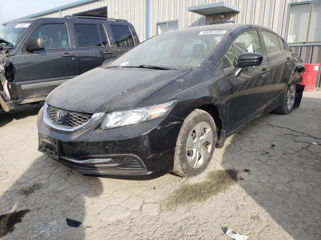 Photo 1 VIN: 19XFB2F53FE298708 - HONDA CIVIC LX 