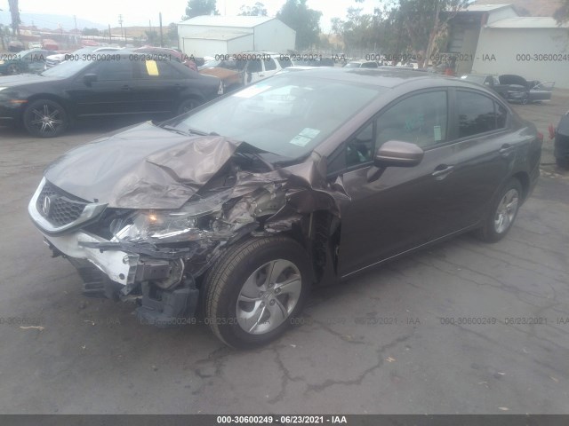 Photo 1 VIN: 19XFB2F53FE700663 - HONDA CIVIC SEDAN 