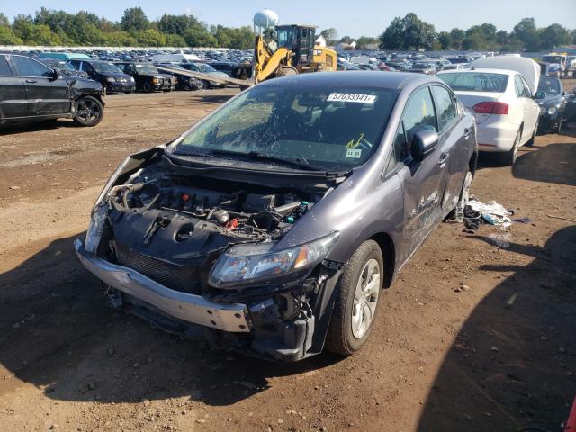 Photo 1 VIN: 19XFB2F53FE702736 - HONDA CIVIC LX 