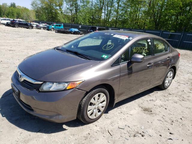 Photo 1 VIN: 19XFB2F54CE027393 - HONDA CIVIC LX 