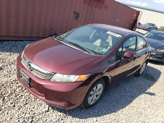 Photo 1 VIN: 19XFB2F54CE057980 - HONDA CIVIC LX 