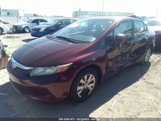 Photo 1 VIN: 19XFB2F54CE061446 - HONDA CIVIC SDN 