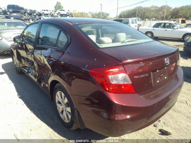 Photo 2 VIN: 19XFB2F54CE061446 - HONDA CIVIC SDN 