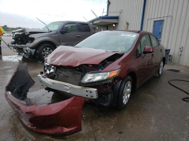 Photo 1 VIN: 19XFB2F54CE073113 - HONDA CIVIC LX 