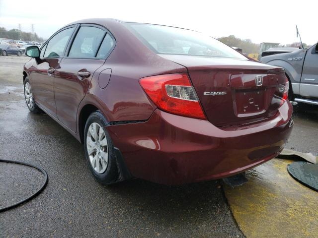 Photo 2 VIN: 19XFB2F54CE073113 - HONDA CIVIC LX 