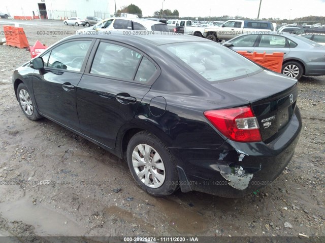 Photo 2 VIN: 19XFB2F54CE107342 - HONDA CIVIC SDN 