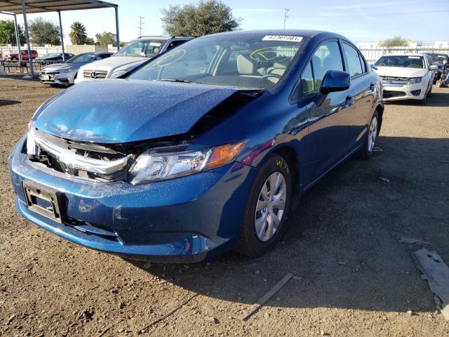 Photo 1 VIN: 19XFB2F54CE319027 - HONDA CIVIC LX 