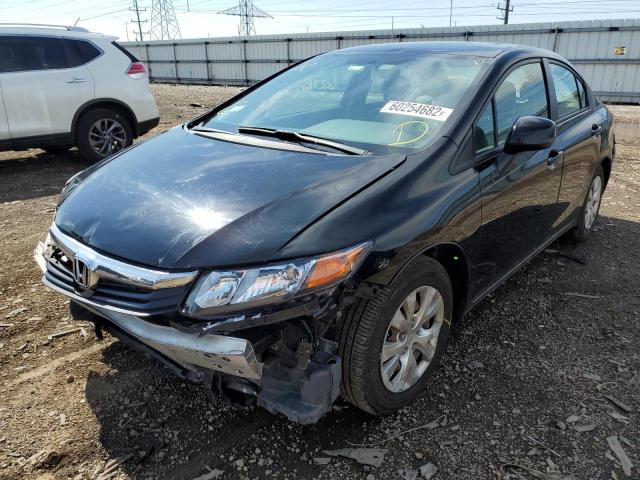 Photo 1 VIN: 19XFB2F54CE326267 - HONDA CIVIC LX 