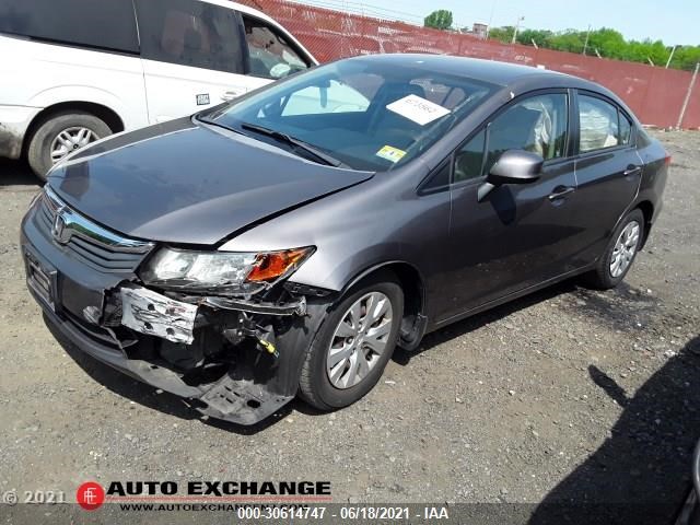 Photo 1 VIN: 19XFB2F54CE344851 - HONDA CIVIC SDN 