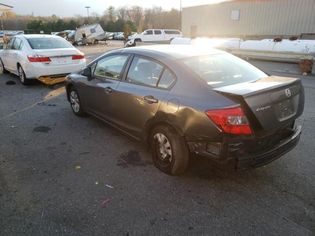 Photo 1 VIN: 19XFB2F54CE376344 - HONDA CIVIC LX 