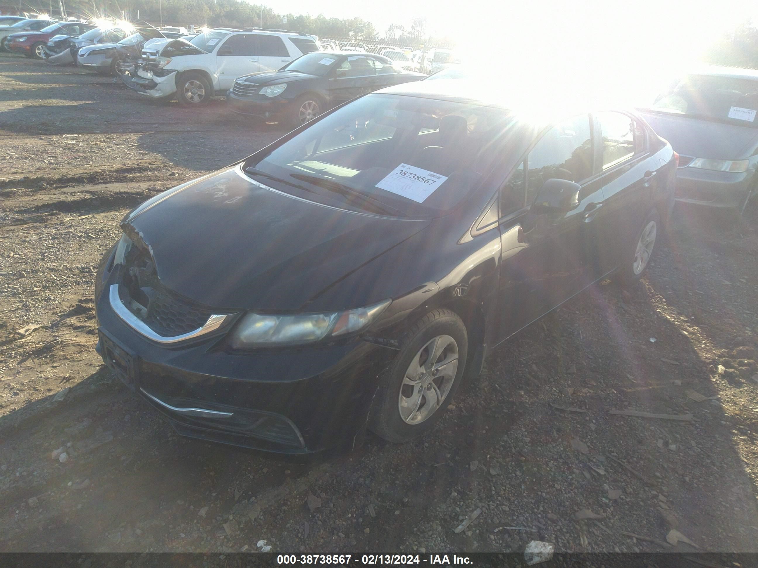 Photo 1 VIN: 19XFB2F54DE005072 - HONDA CIVIC 