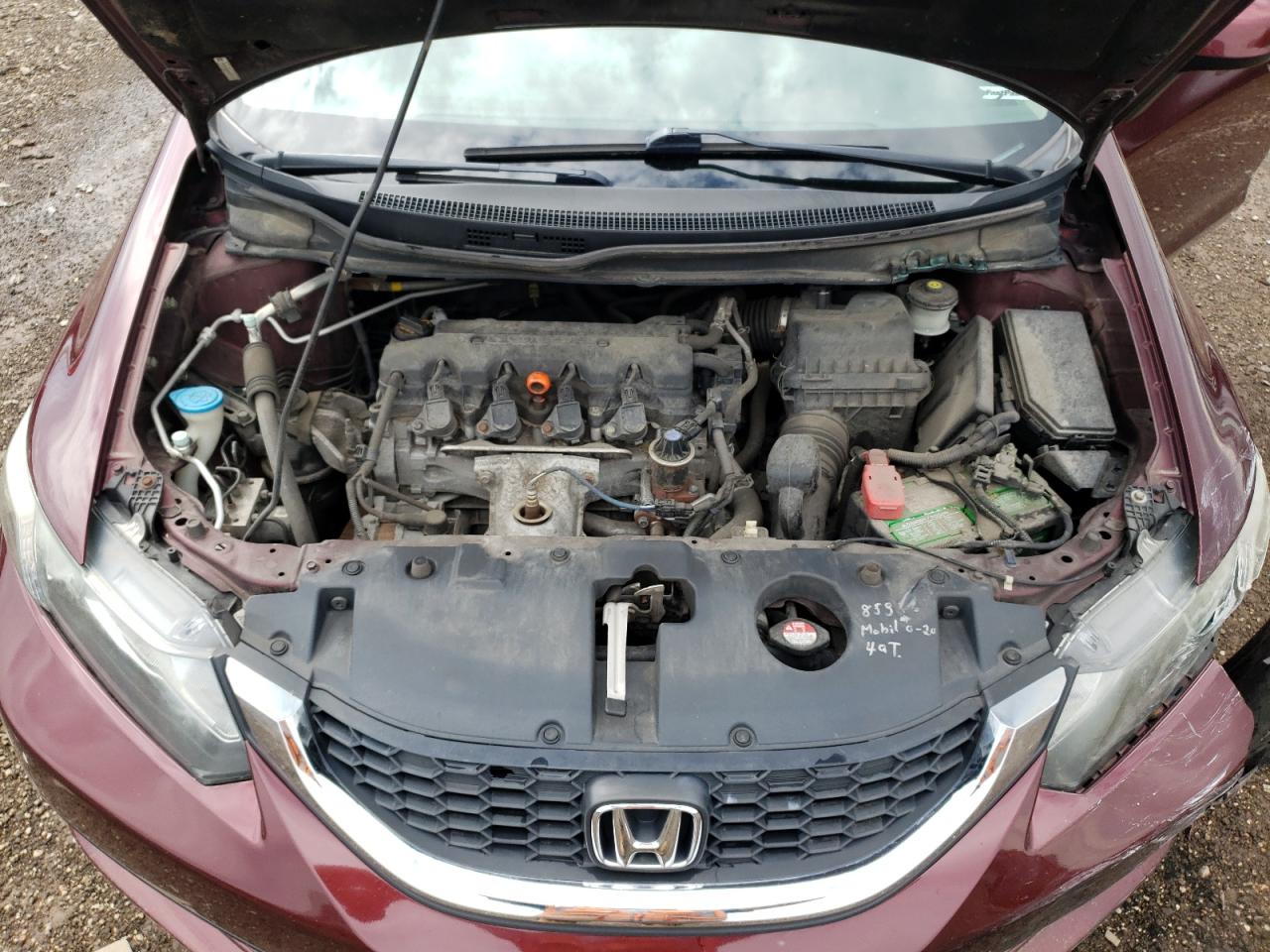 Photo 10 VIN: 19XFB2F54DE007775 - HONDA CIVIC 