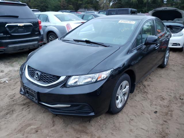 Photo 1 VIN: 19XFB2F54DE016993 - HONDA CIVIC LX 