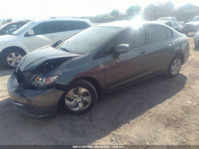 Photo 1 VIN: 19XFB2F54DE018596 - HONDA CIVIC SDN 