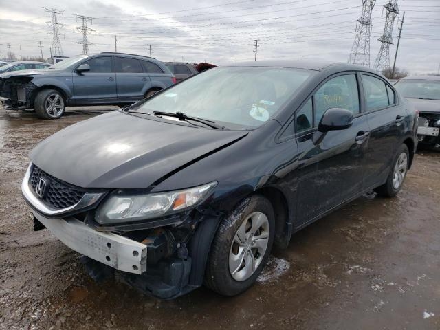 Photo 1 VIN: 19XFB2F54DE018713 - HONDA CIVIC LX 