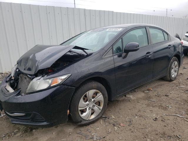 Photo 1 VIN: 19XFB2F54DE042591 - HONDA CIVIC LX 