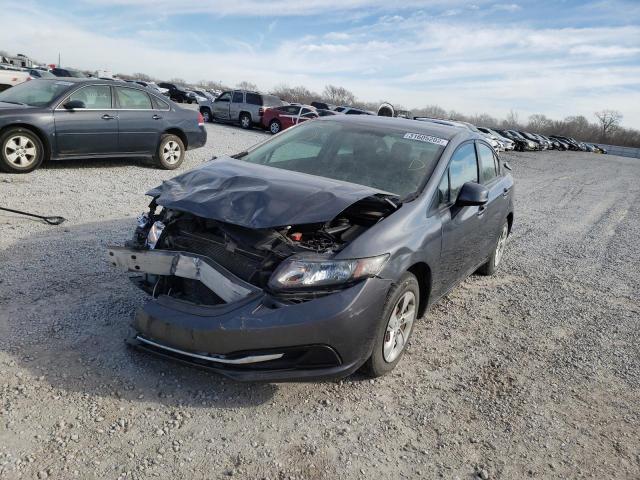 Photo 1 VIN: 19XFB2F54DE044566 - HONDA CIVIC LX 